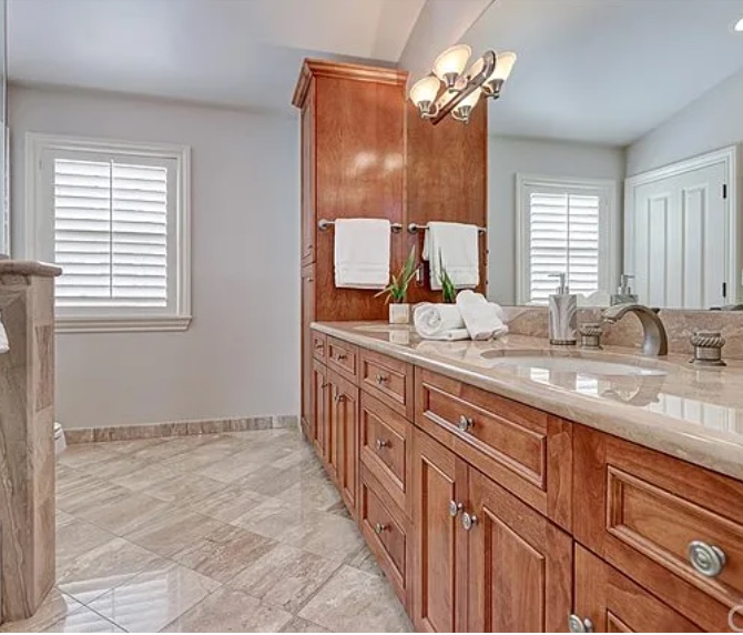 Bath Vanity before the redesign